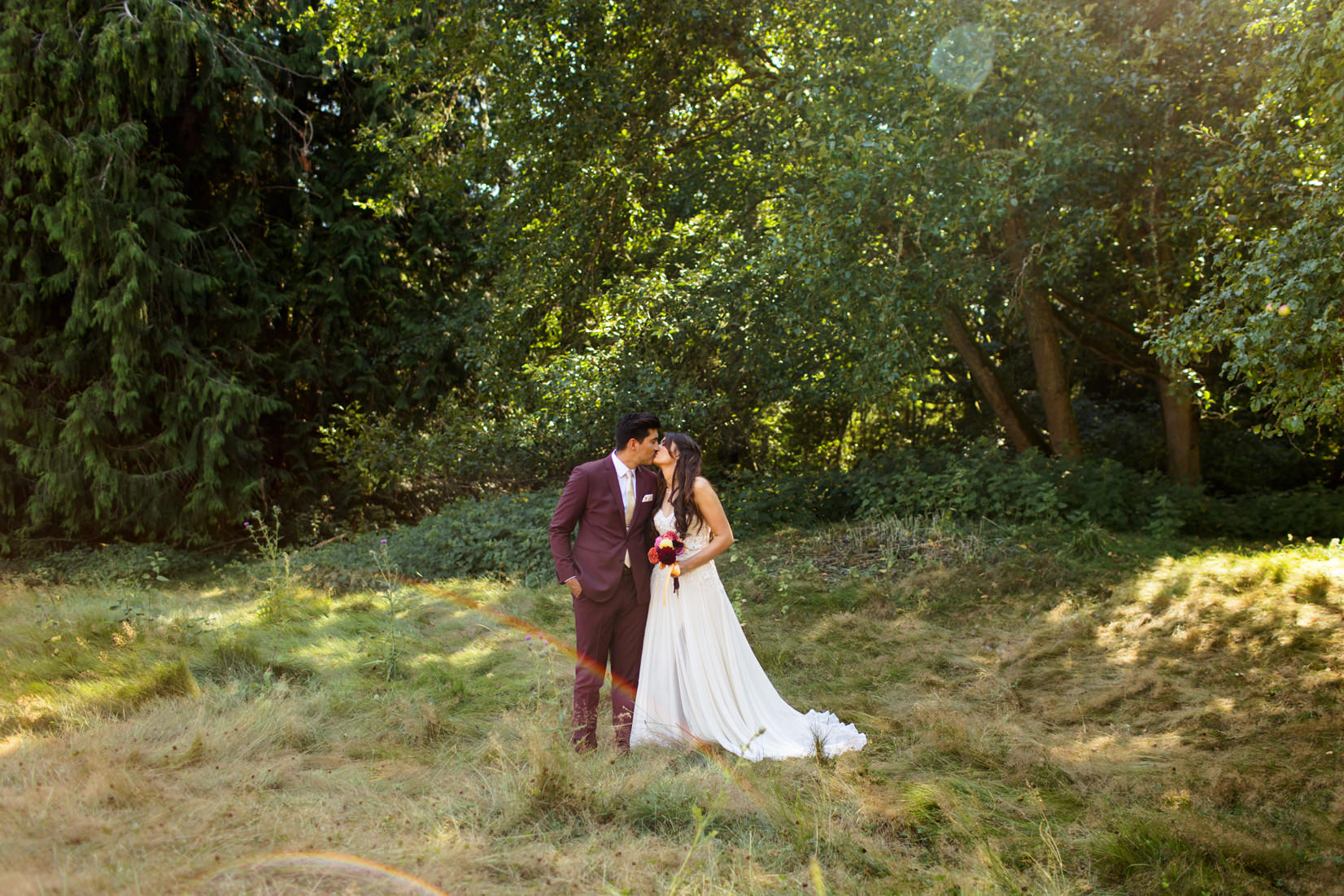 Private Whidbey Island Wedding Photos